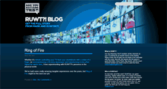 Desktop Screenshot of blog.areyouwatchingthis.com